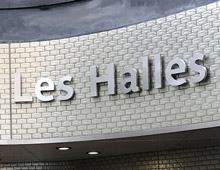 signalétique - Enseigne publicitaire d'un centre commercial - aménager votre centre commercial signaux girod