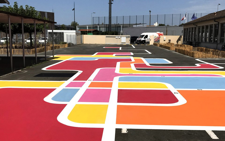 marquage au sol cour d ecole signaux girod